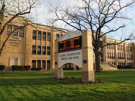 George Washington High School will be celebrated with a dance at Hawthorne Community Center.